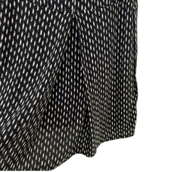 Madewell Sunbase Black Ikat Print Keyhole Top Size S - Picture 7 of 9